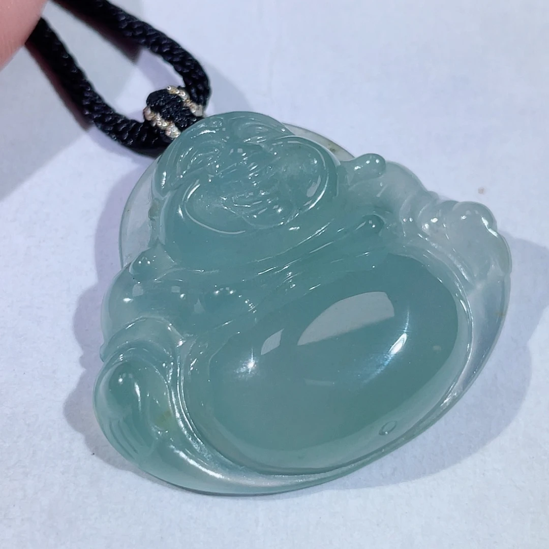 颈饰未镶嵌翡翠佛公