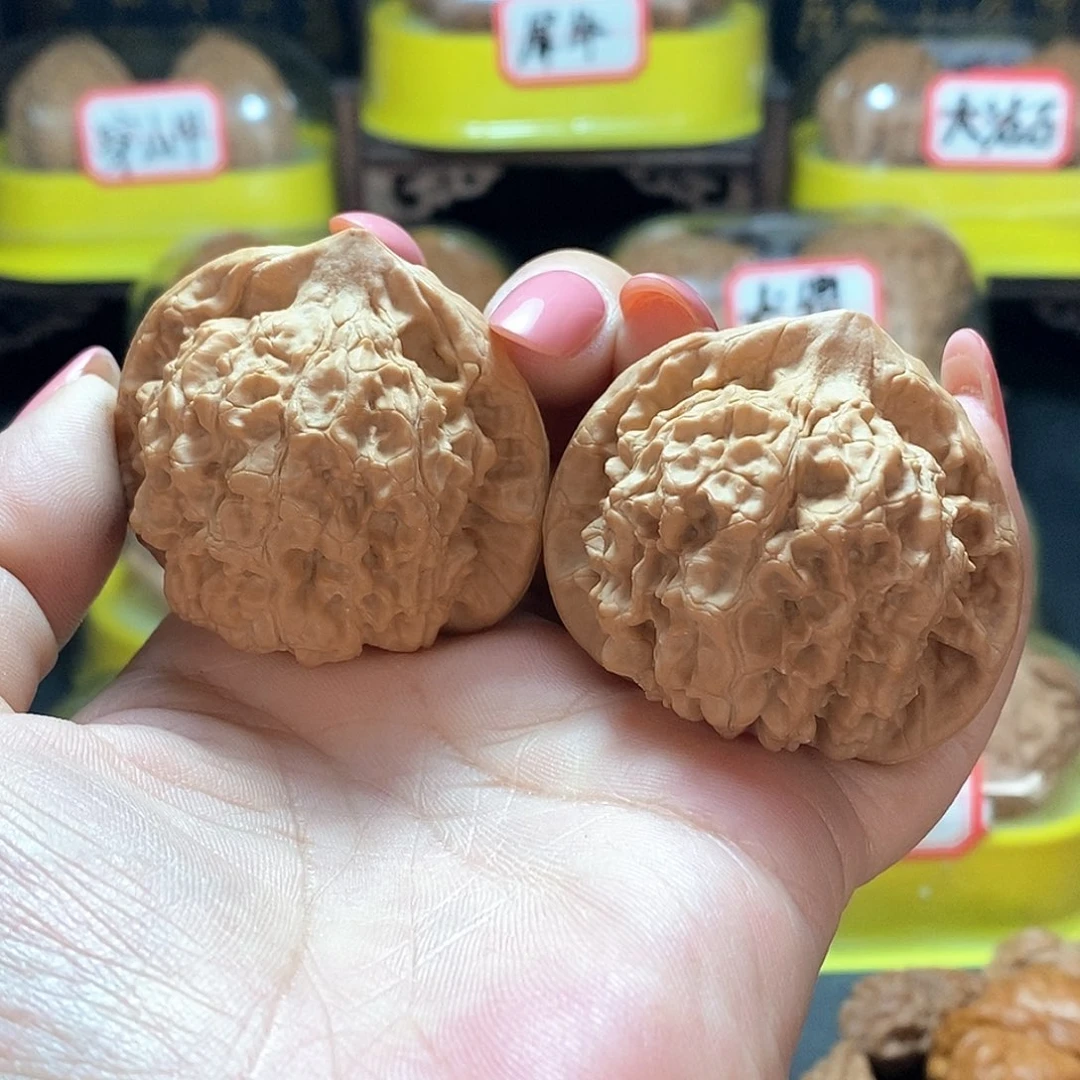 文玩核桃把件18号官帽45尺