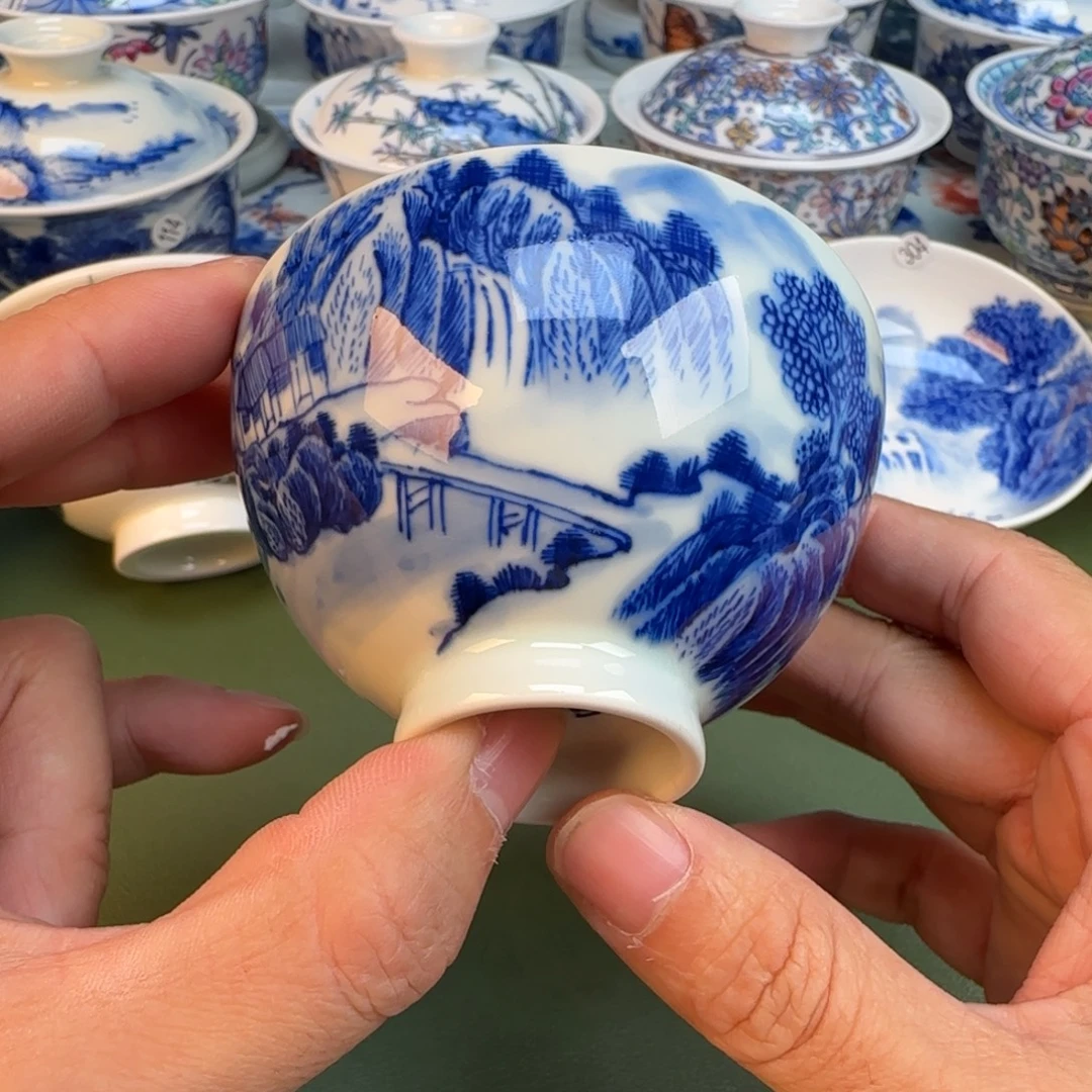 陶纯手工纯手绘茶具316