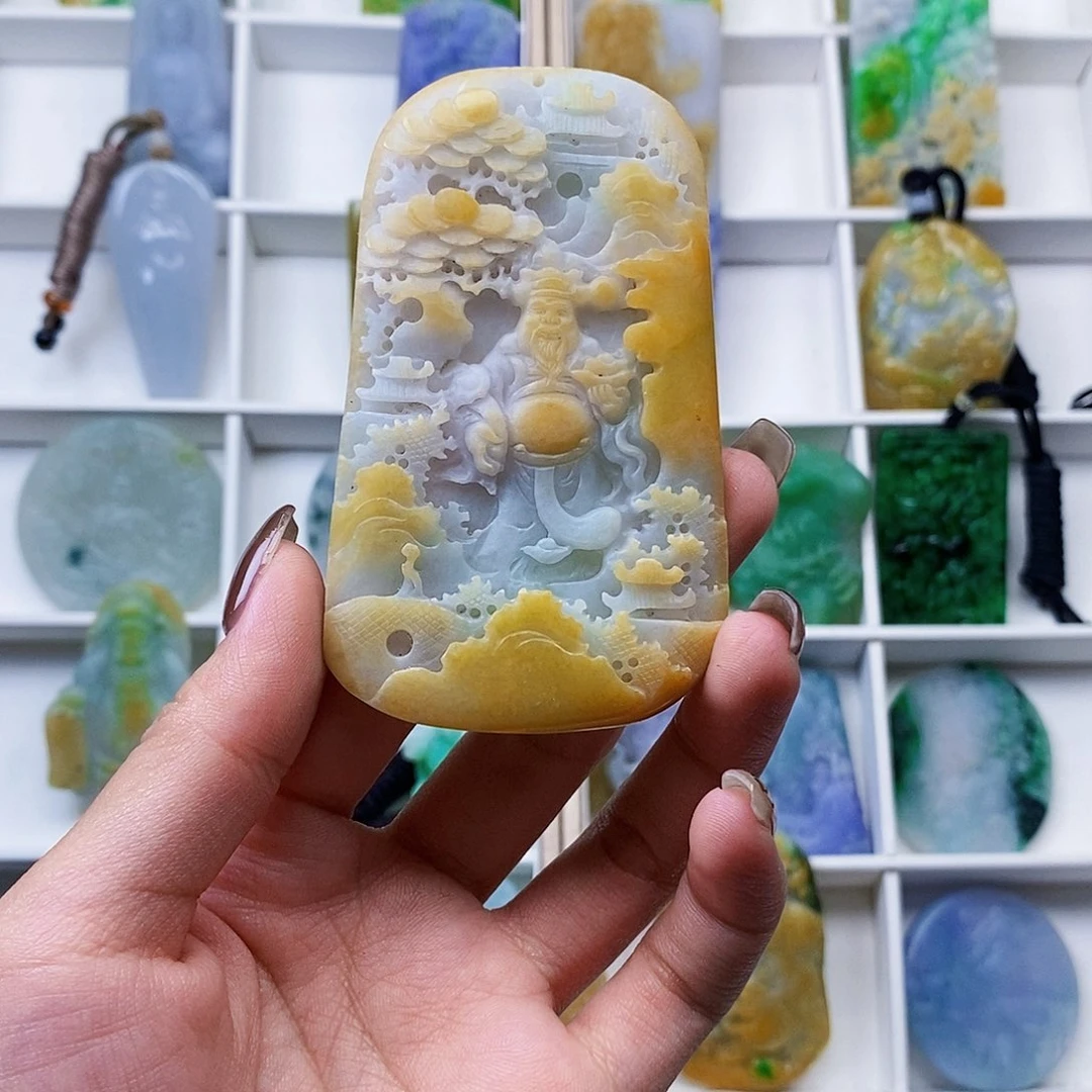 定制翡翠未镶嵌翡翠A货