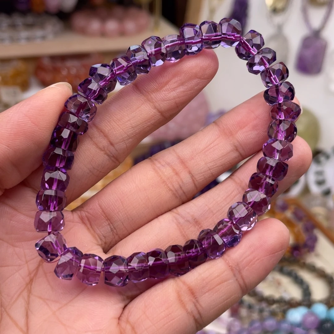 金***来水晶手链未镶嵌紫水晶