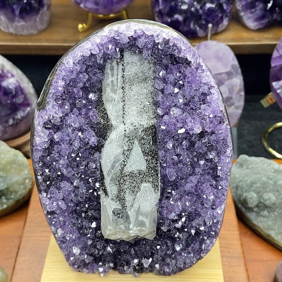 大型摆件（非配饰）未镶嵌紫晶