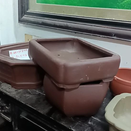 紫砂花盆盆景盆 1