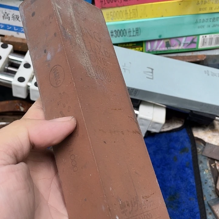 开****^磨刀石下铁快瑕疵好用