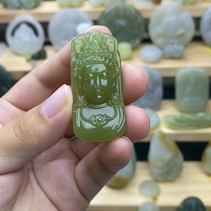 未镶嵌和田玉挂件