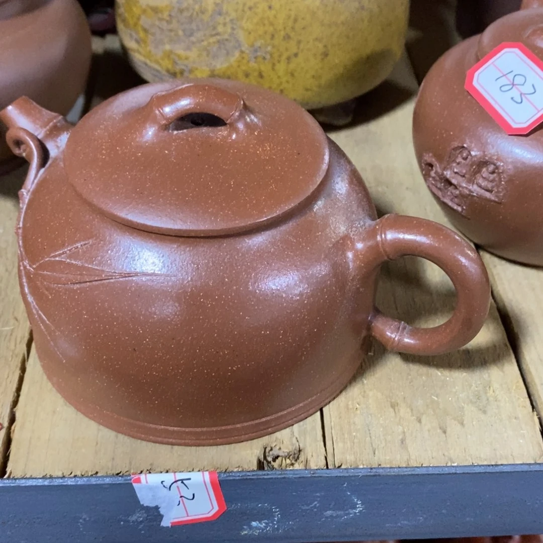 紫砂茶壶原矿手工184
