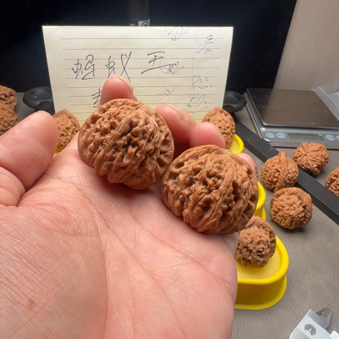 文玩核桃把件四座楼42