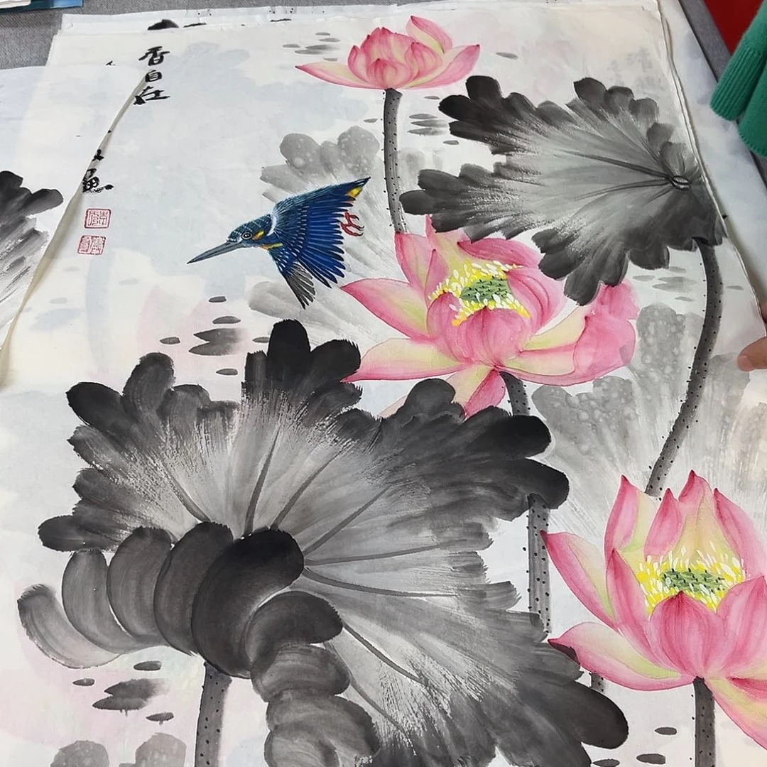 国画手绘国画作品集的艺术