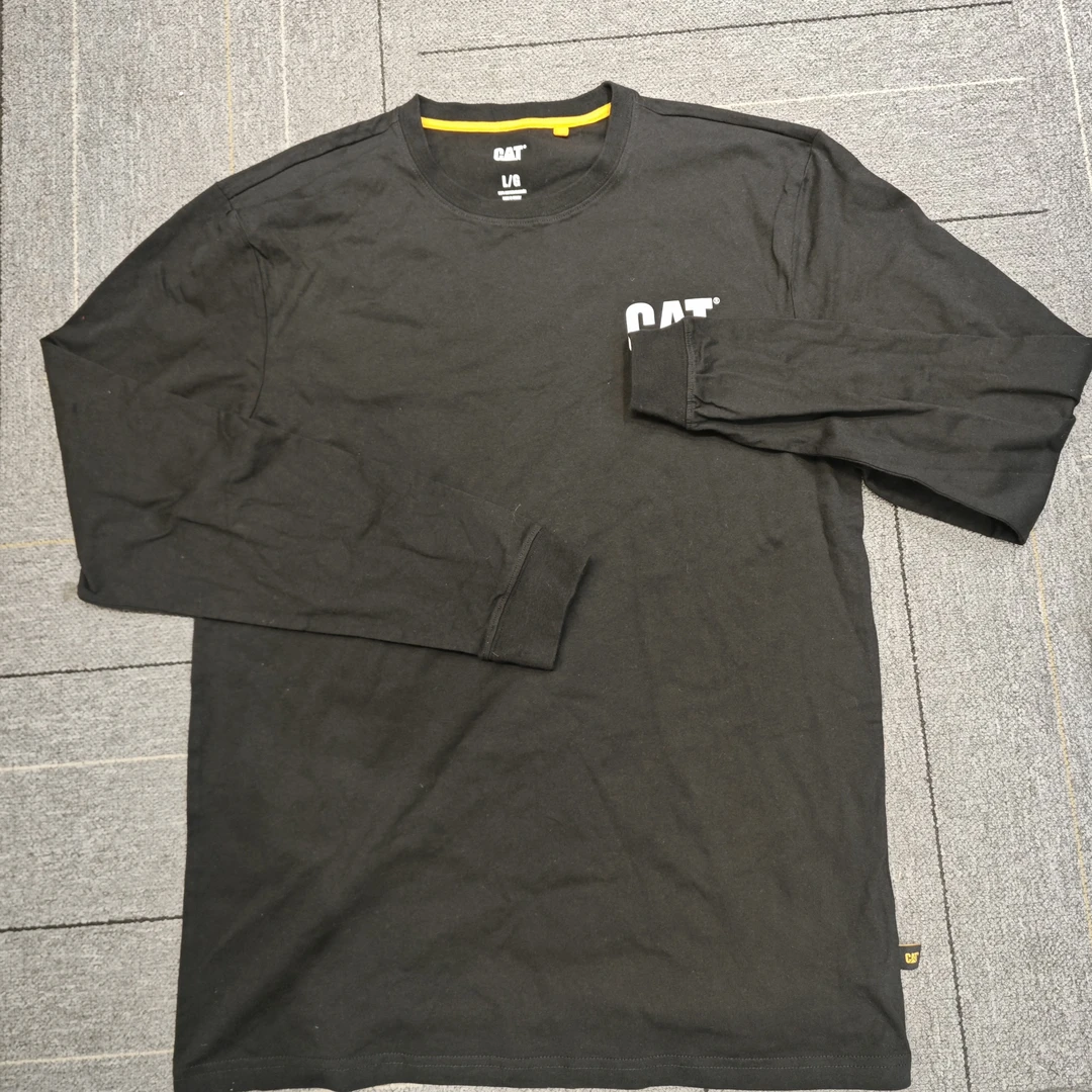 【潮流光头强】CT 经典休闲宽松 长袖 黑色