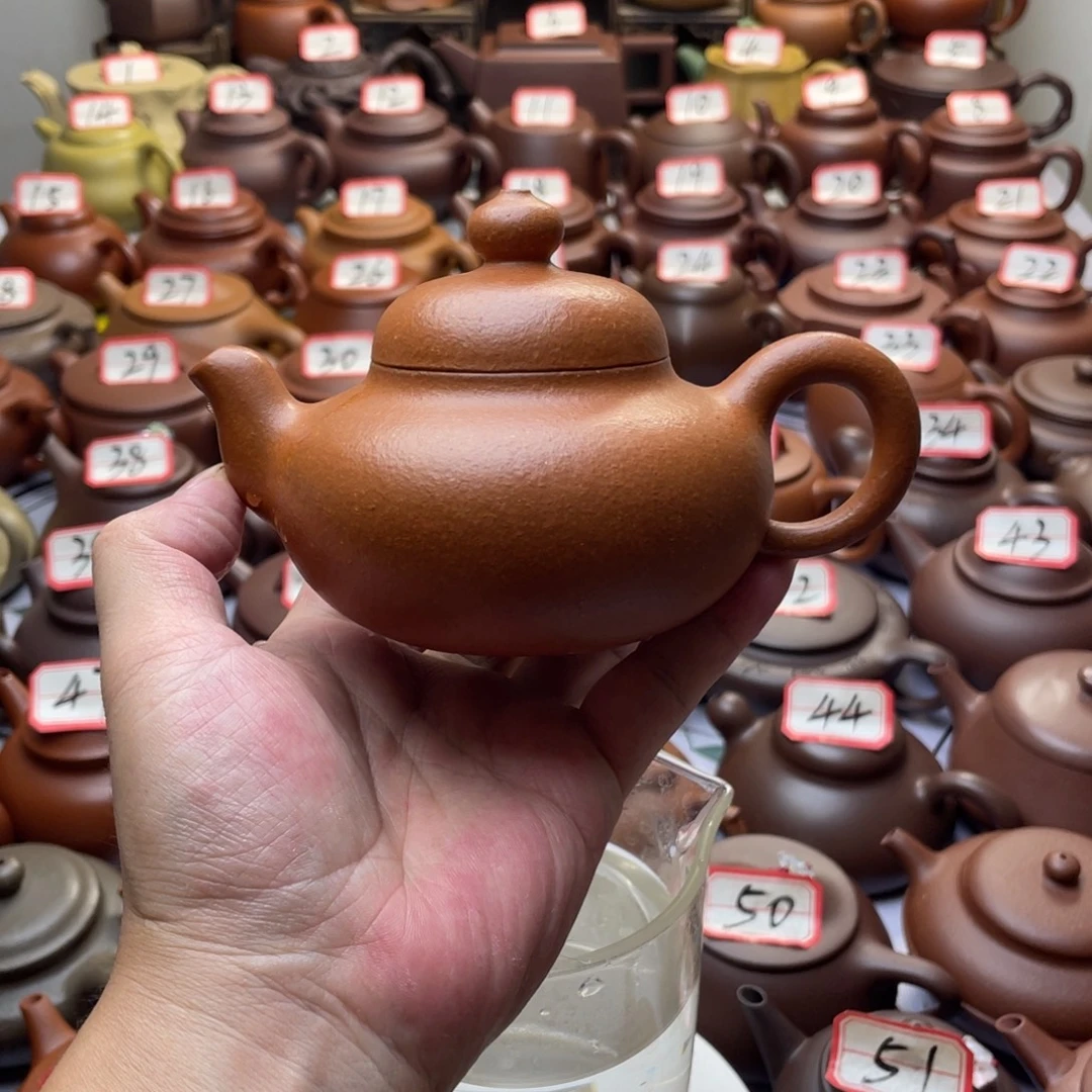 茶壶紫砂宜兴紫砂半手工
