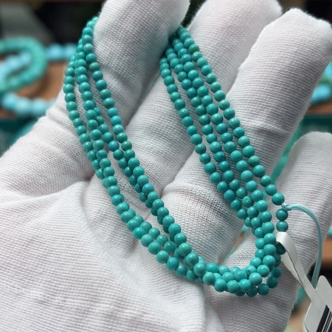 未镶嵌绿松石小米链