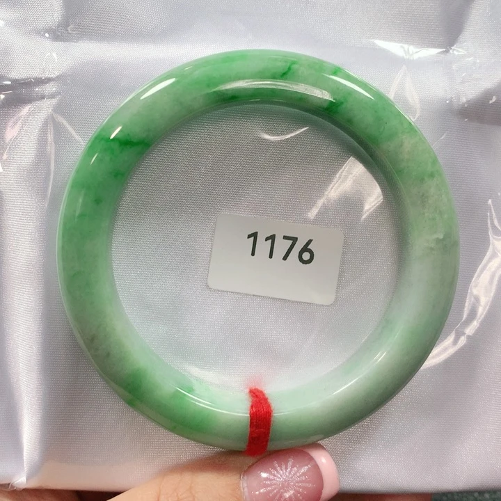 翡翠手镯未镶嵌天然翡翠手镯5503