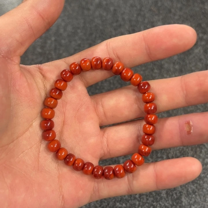 南红玛瑙手链合金zjh tt