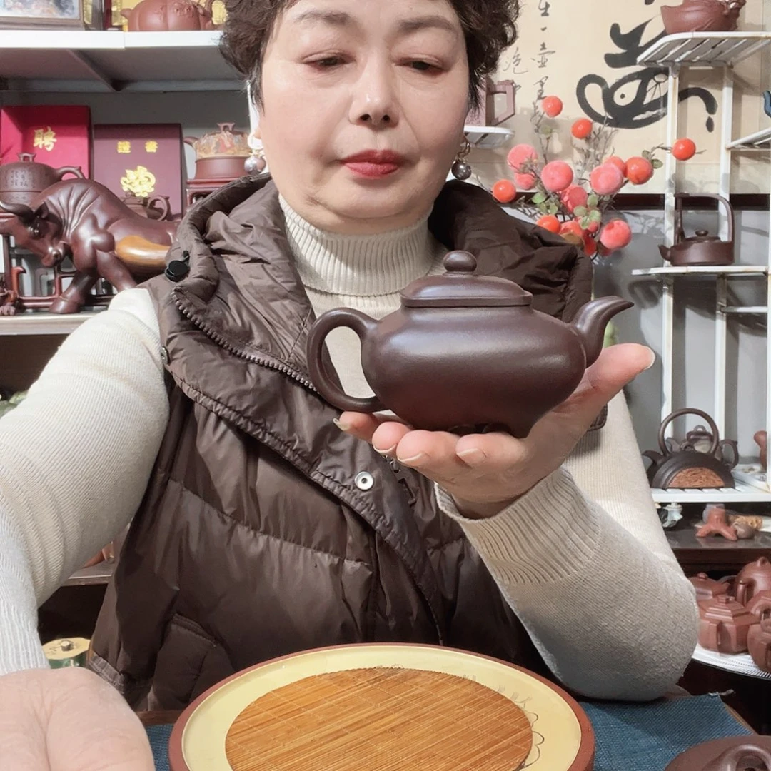 忠***茶壶紫泥原矿紫砂壶