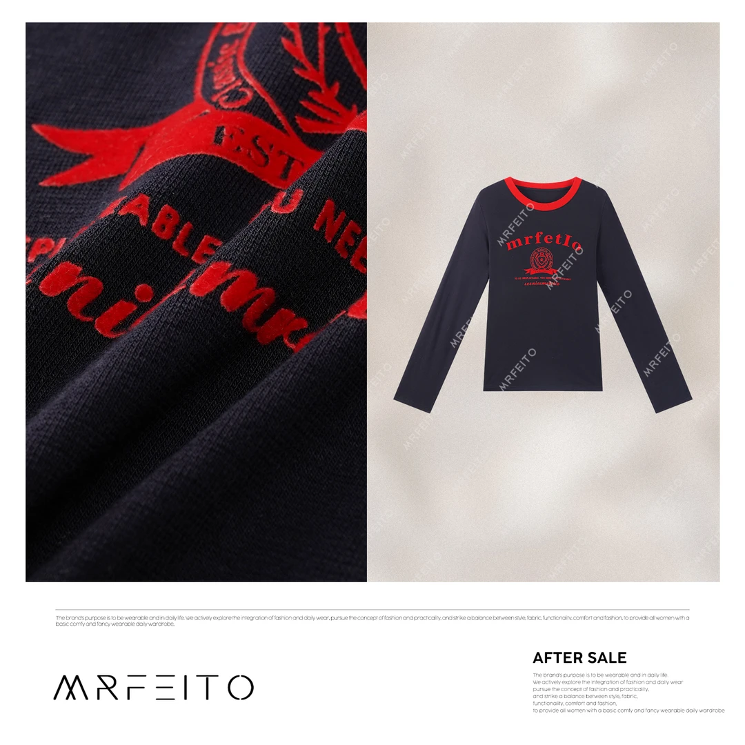 2025年春季新款时尚字母女士针织衫H16M02C30459