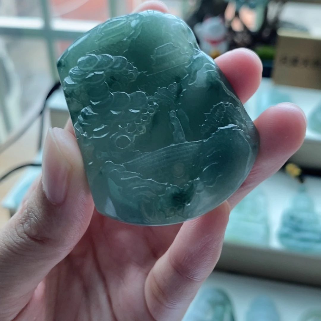 【闪购商品】颈饰未镶嵌翡翠天然缅甸A货翡翠