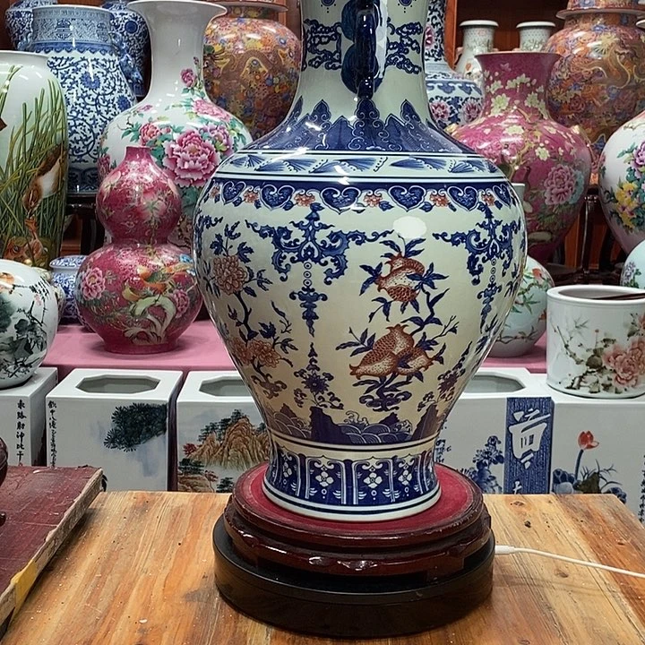 瓶半****人景德镇陶瓷艺术品