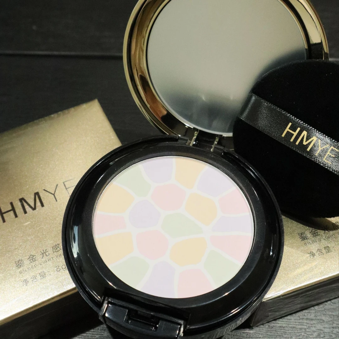 HMYE鎏金光感蜜粉饼