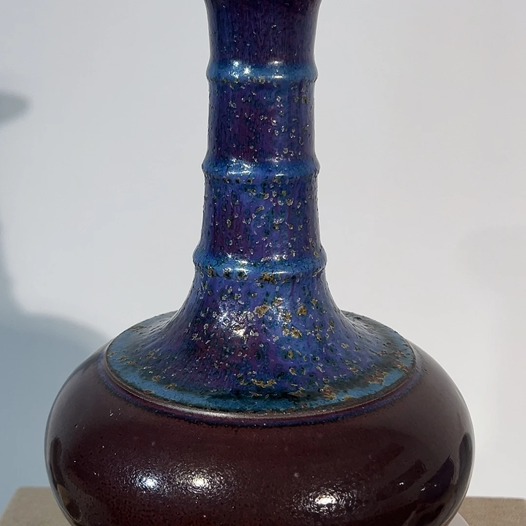 紫***春传统钧瓷工艺品在民间流传