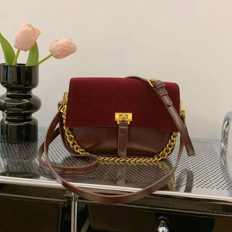 轻奢百搭高级感气质时尚斜挎女士包新品A44