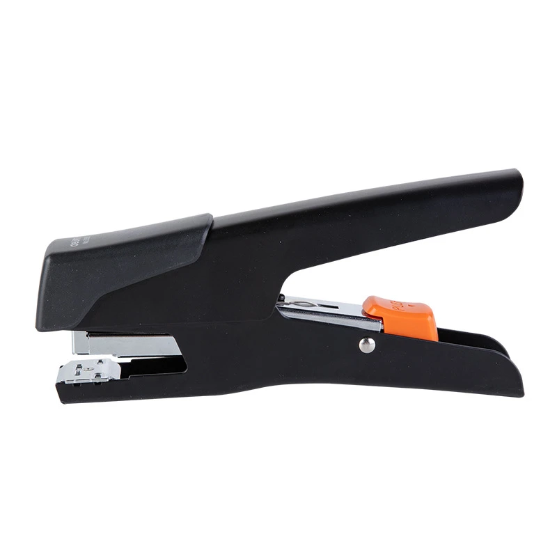 得力0358订书机手握式12#订书器学生用订书机加厚家用省力钉书机