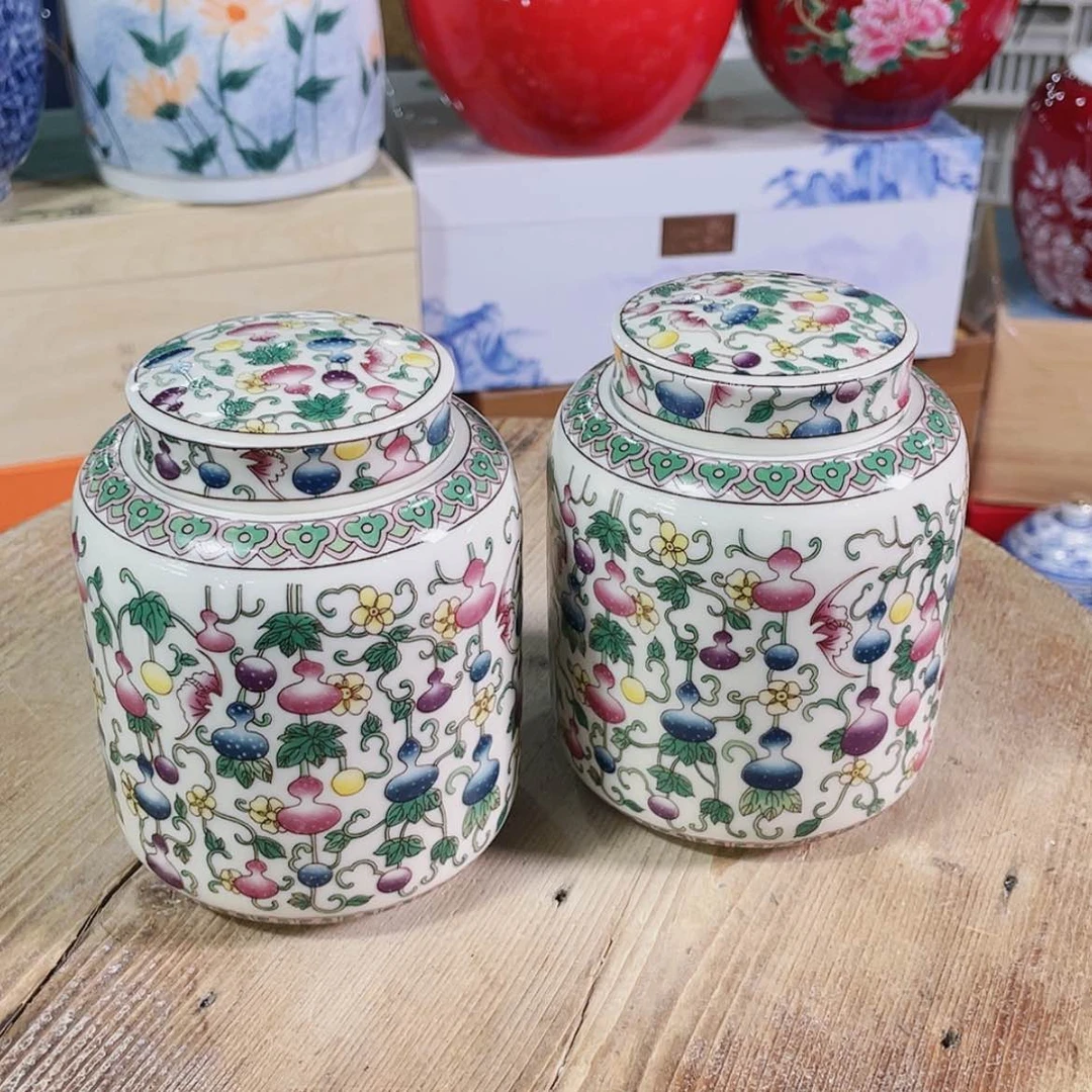 【闪购商品】罐陶瓷茶叶罐密封罐