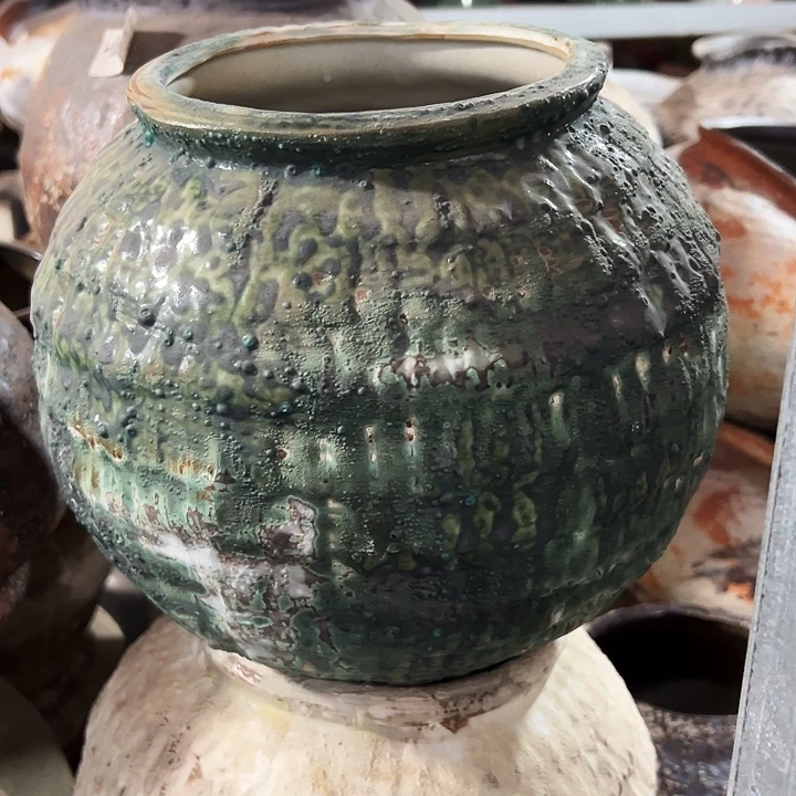 景德镇精品花盆栽适合盆口15高24