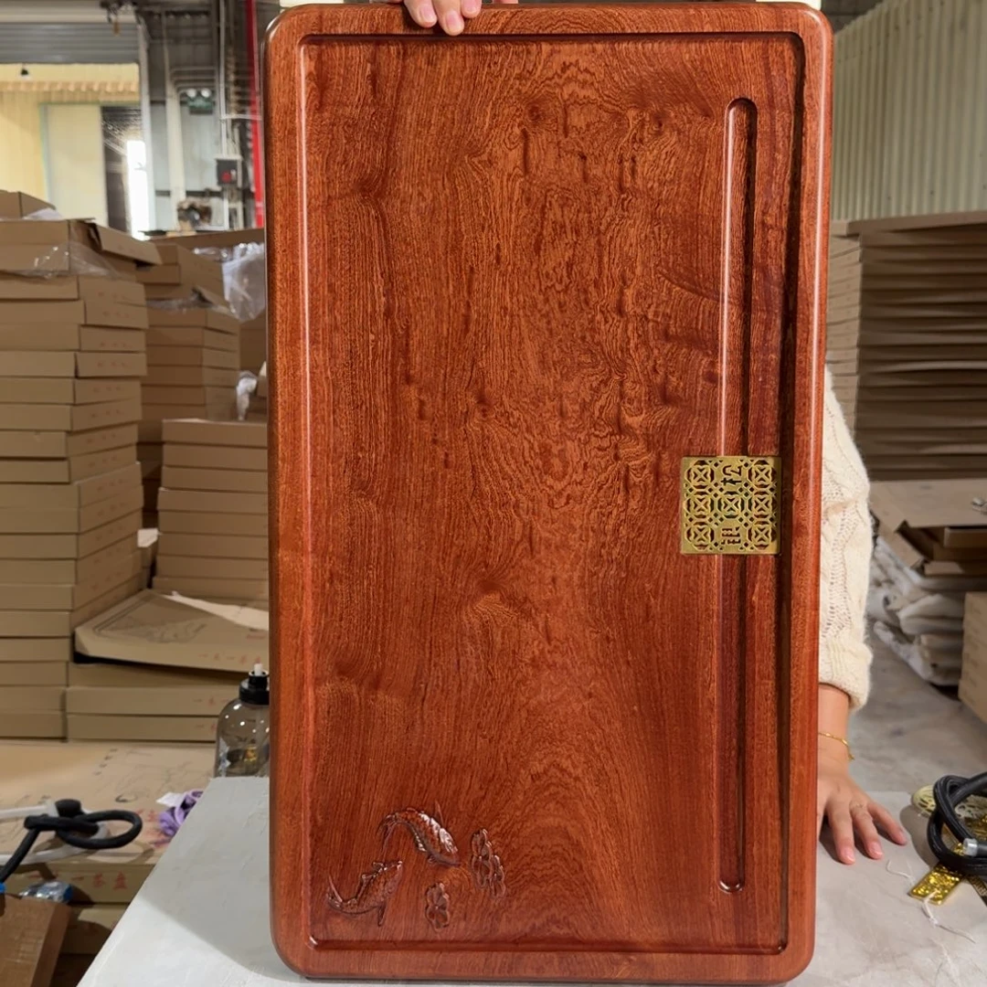 花梨木茶盘72*41尺寸