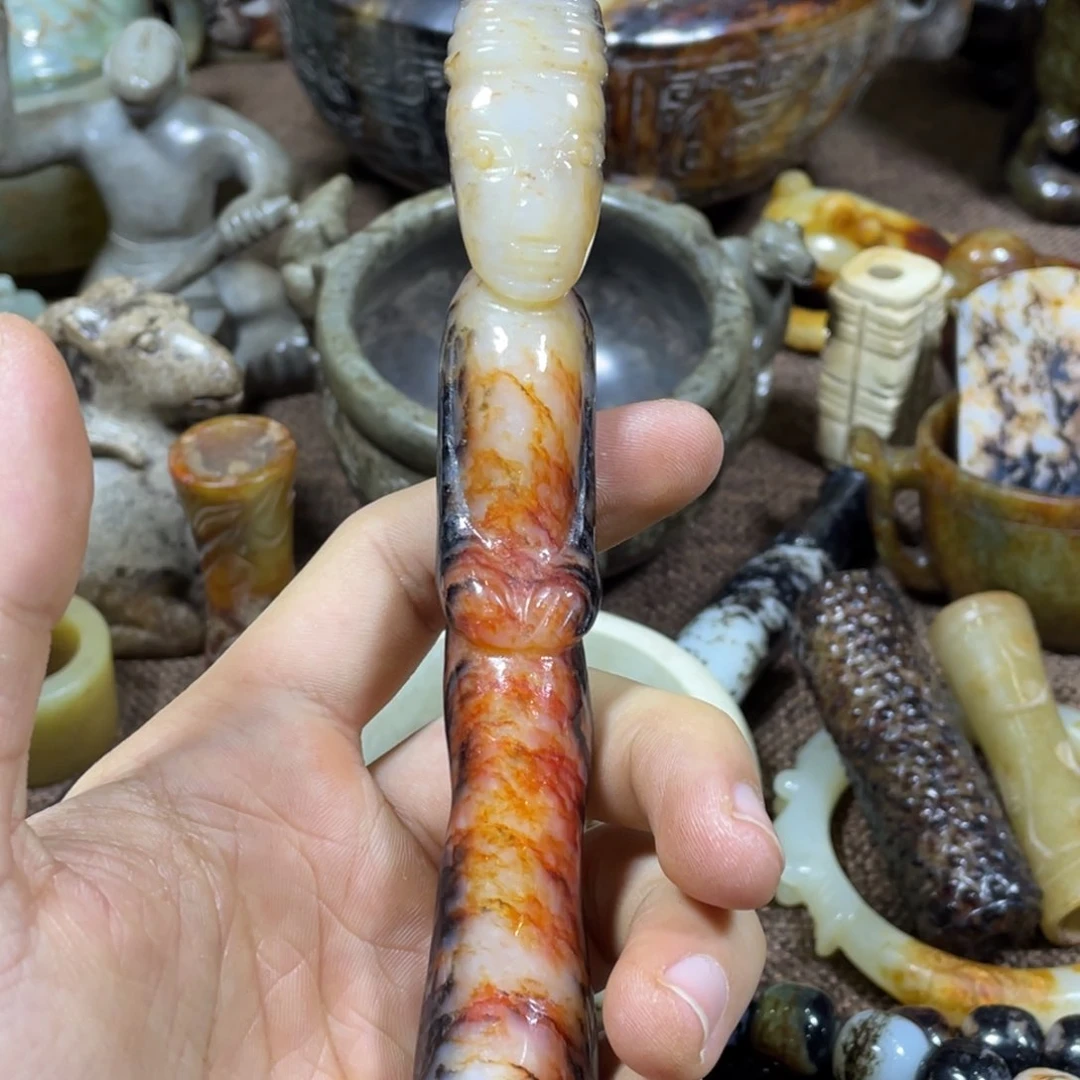 和田玉吊坠(不含链)未镶嵌风****I