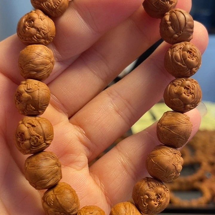 橄榄核手串/手链龙纹