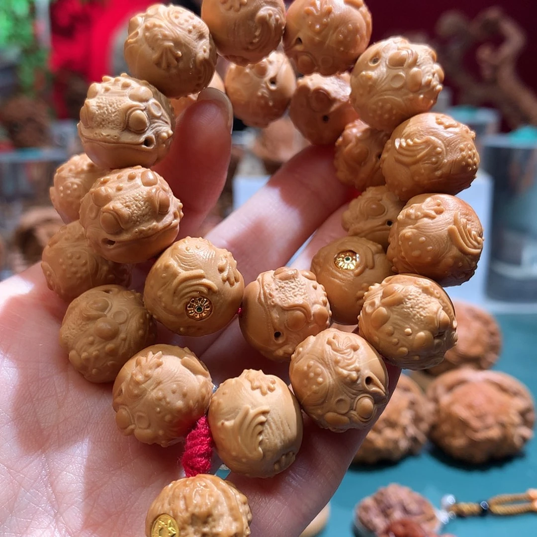 猴头核桃手串—————————