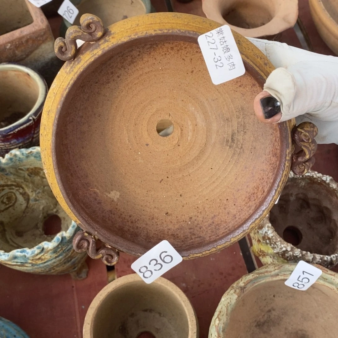 红陶依****❥32号多肉花盆一个