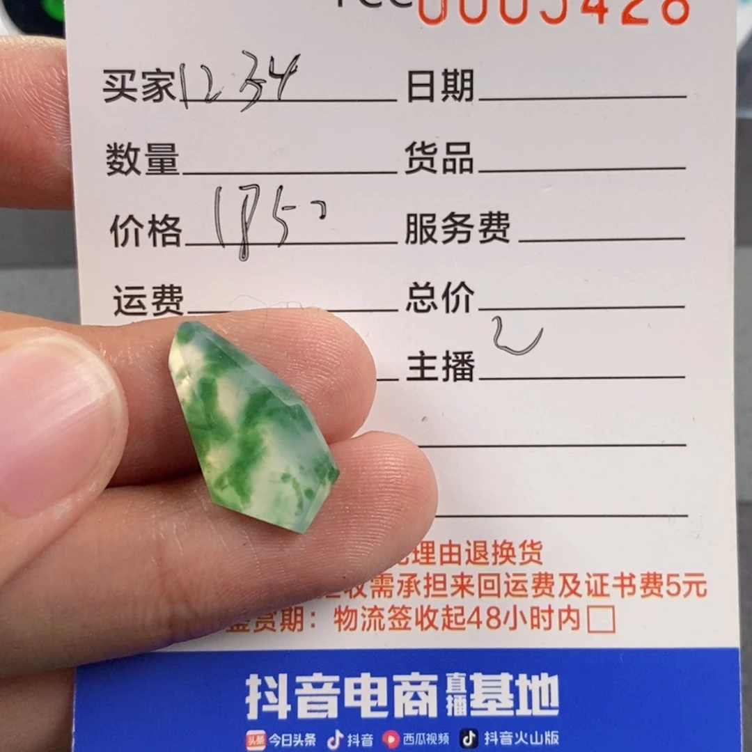 颈饰未镶嵌翡翠1****9翡翠