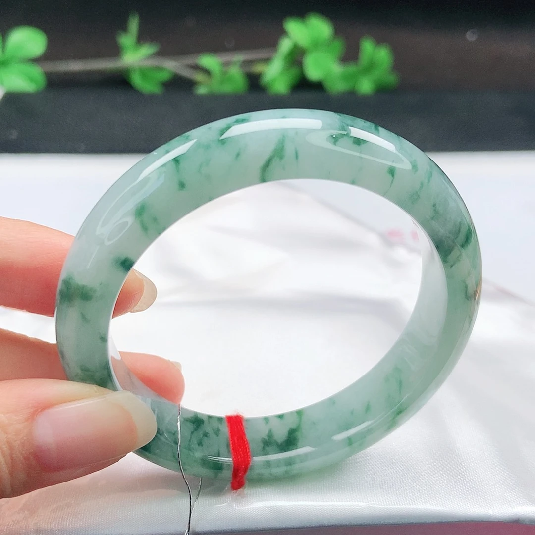 未镶嵌手镯翡翠54圈