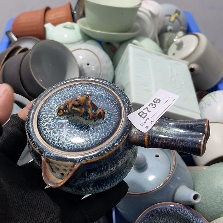 风***茂茶具默认微瑕瓷器、茶具、壶、摆件，介意勿拍