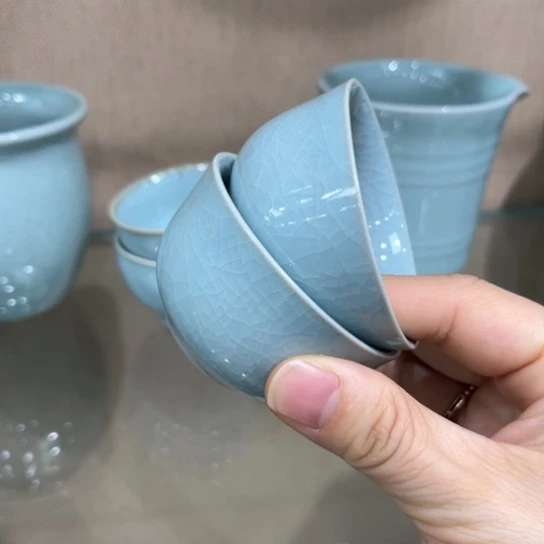 瓷片大宋名窑汝瓷茶具