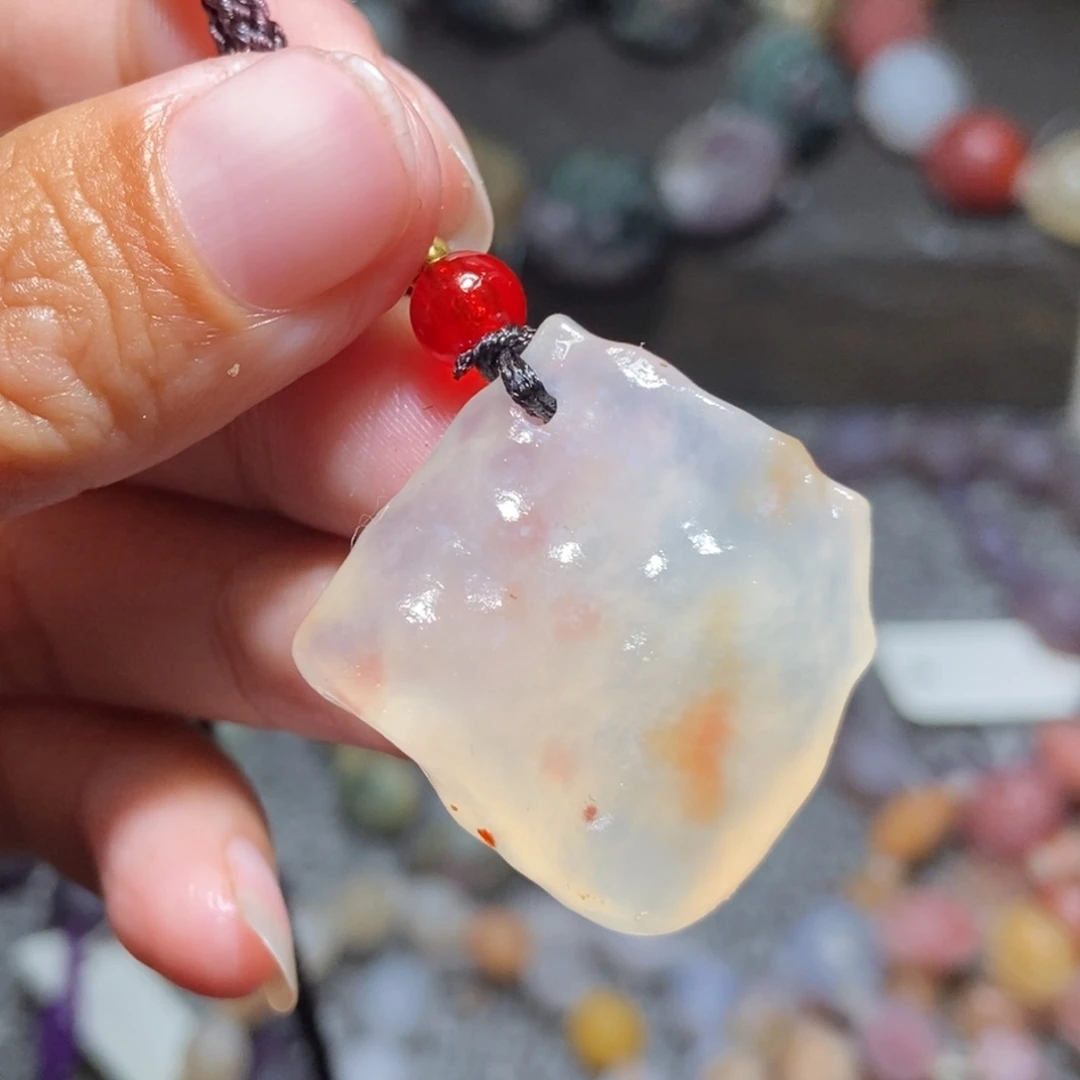 未镶嵌玛瑙/玉髓珠宝半成品