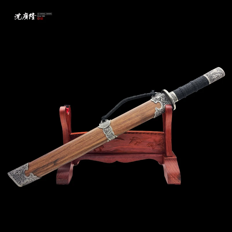 【墨隐星落】沈广隆 龙吟战刀 密炼钢 宝剑 未开刃