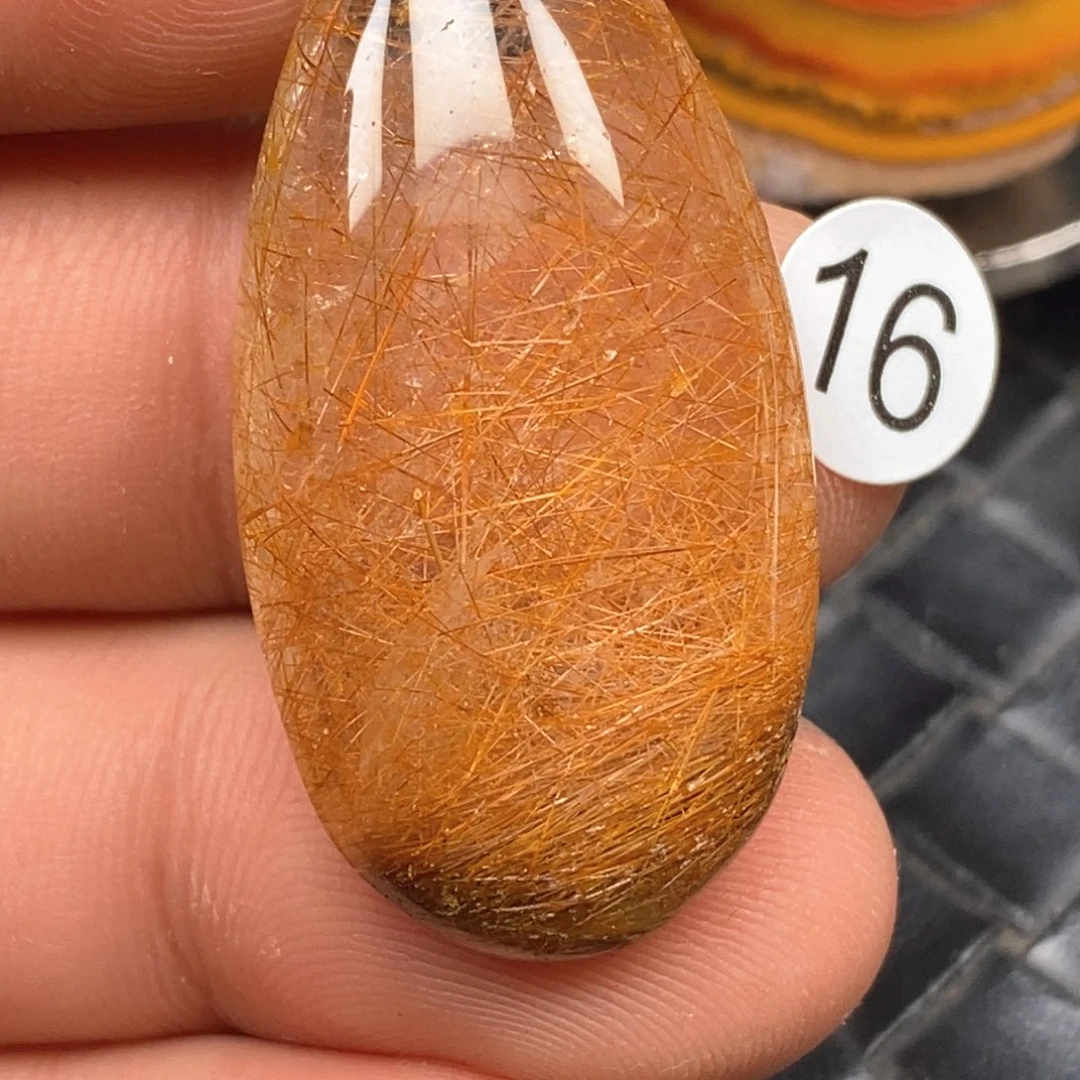 振***画颈饰未镶嵌水晶水晶