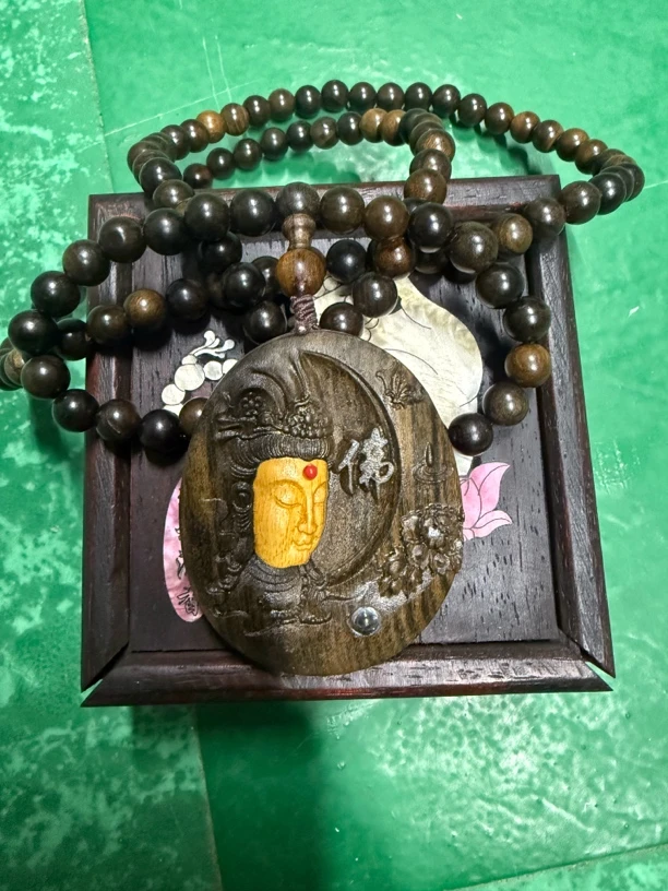 【闪购商品】观音项链木盒
