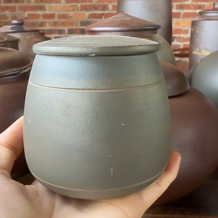 钦州坭兴陶茶叶罐