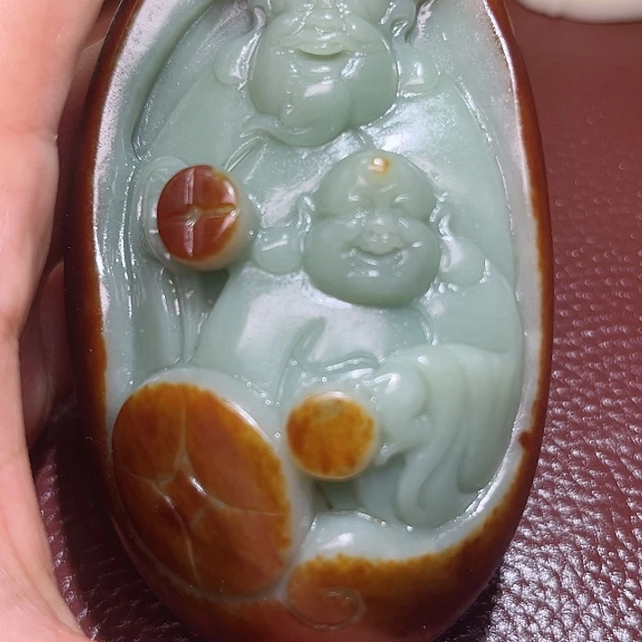 用***8和田玉未镶嵌颈饰