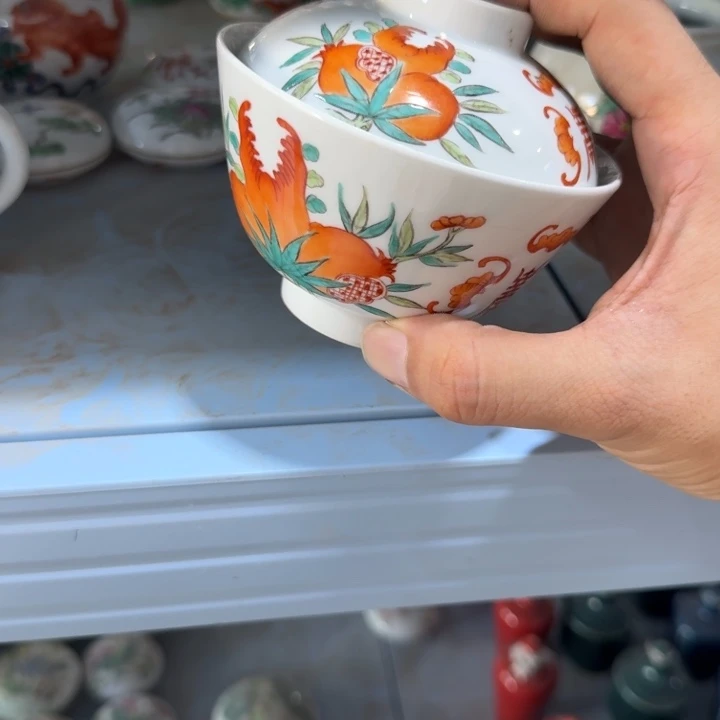 摆件材料手绘瓷全部处理