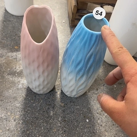 瓶瑕疵20厘米54号花瓶陶瓷