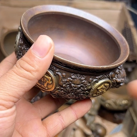 铜制工艺把玩摆件