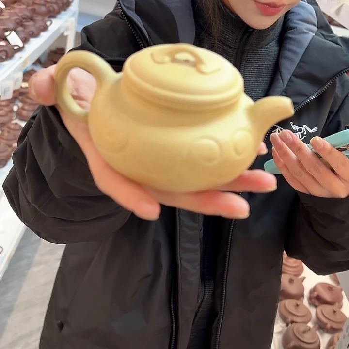 茶壶紫砂宜兴原矿本绿225