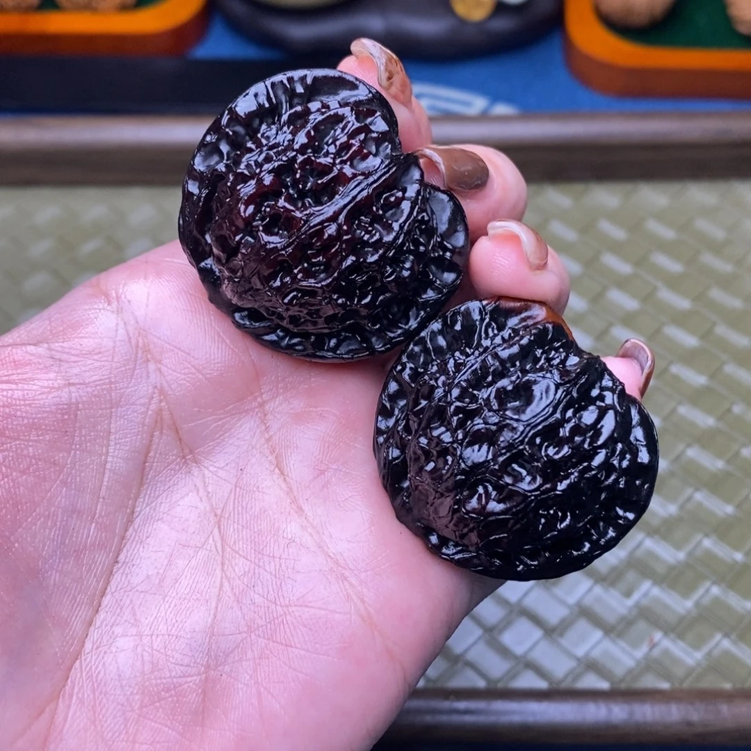 吊坠文玩核桃40宫灯