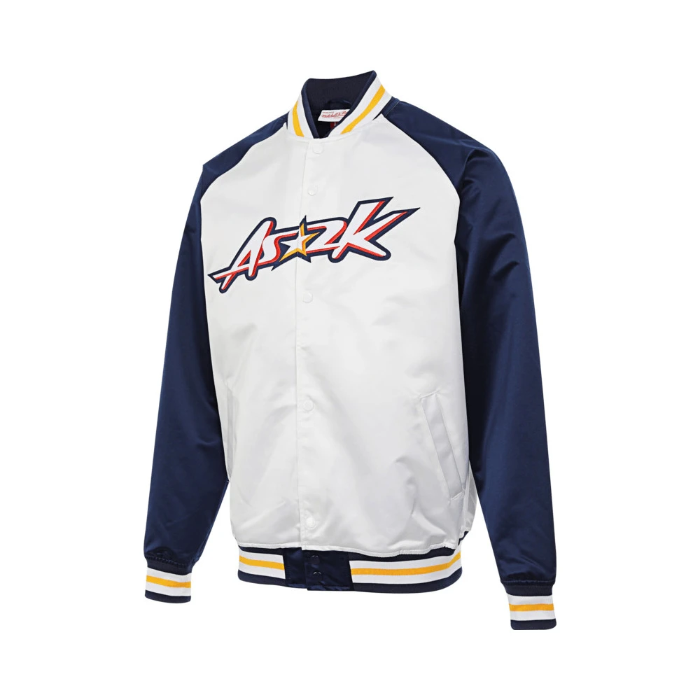 Mitchell&ness男子全明星Lifestyle夹克梭织无帽外套