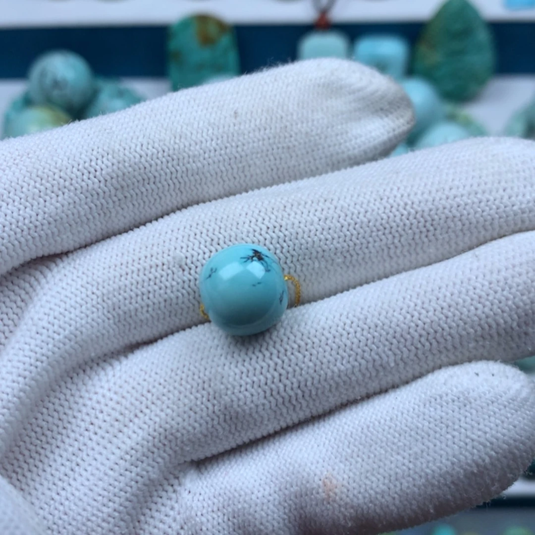 【闪购商品】绿松石珠宝奇石未镶嵌禅****7