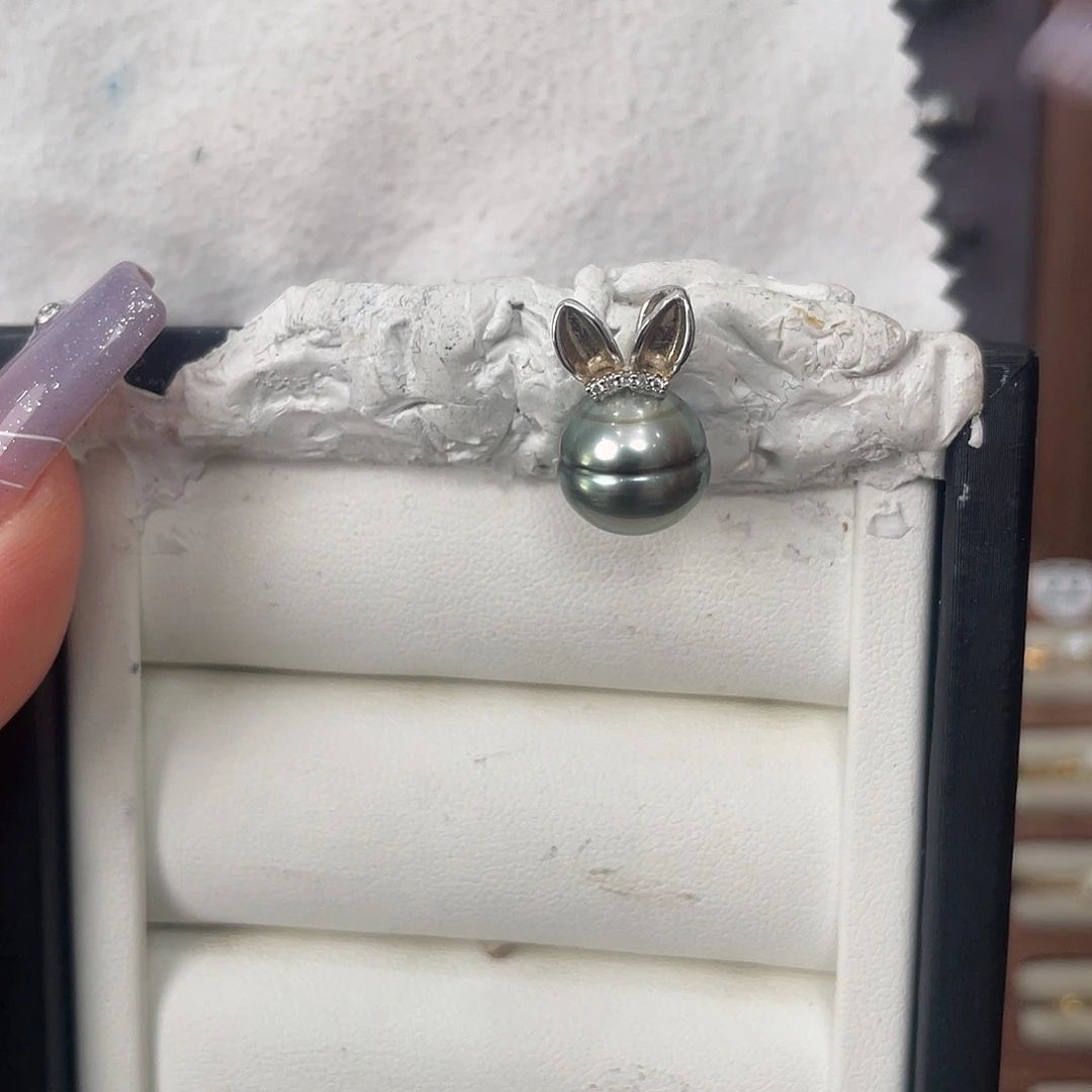 海水珍珠颈饰银S925镶嵌